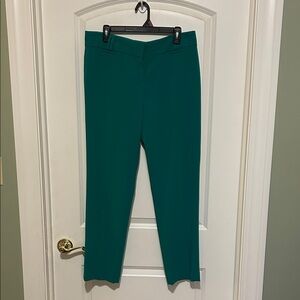 LOFT Teal Ankle Pants
